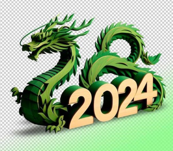 символ 2024 года дракон