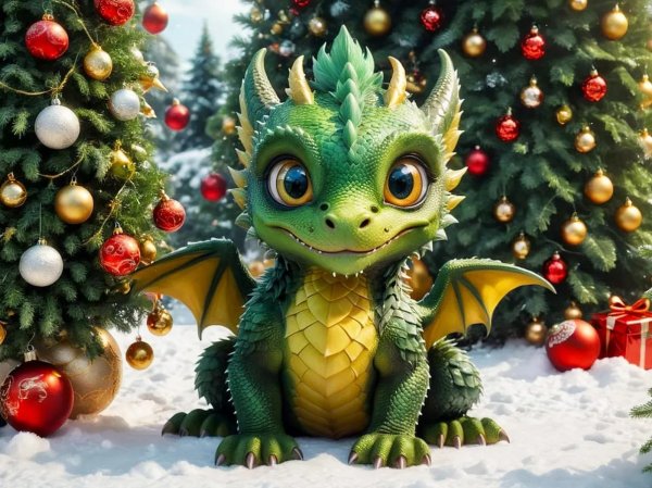 новогодний дракончик