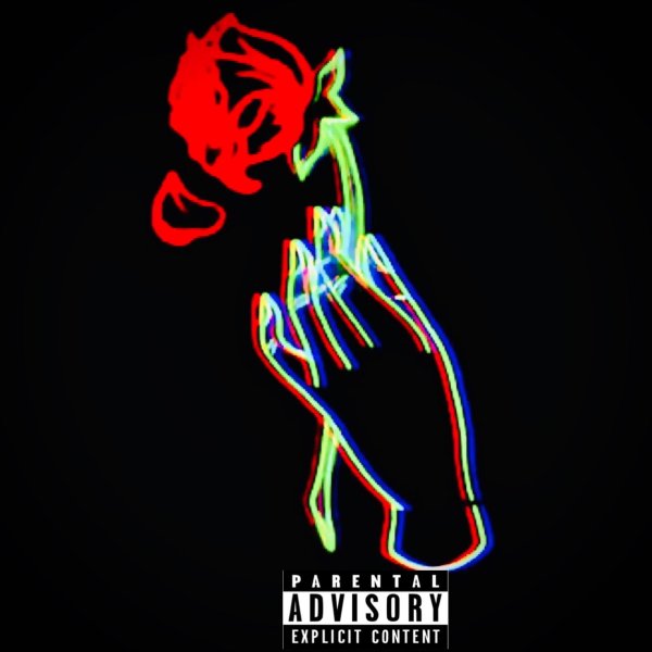 неоновая роза