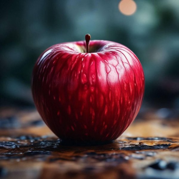 красивое яблоко