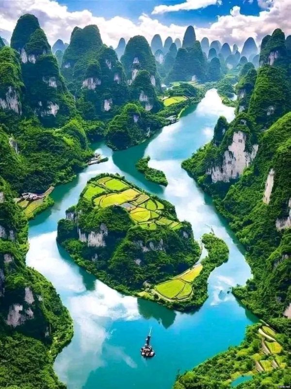 горы наньлин