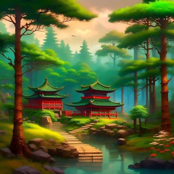 китайские леса