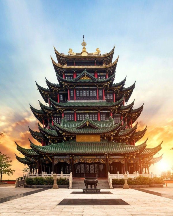 китайские храмы