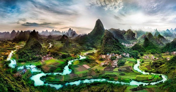 горы гуанси