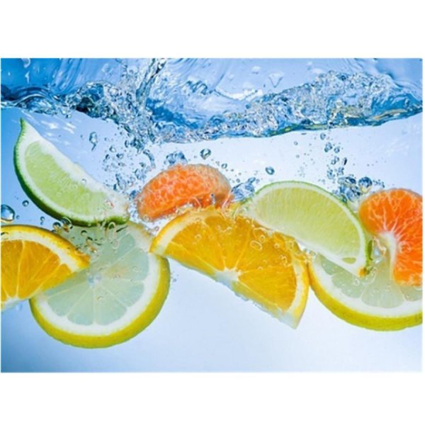 апельсин в воде