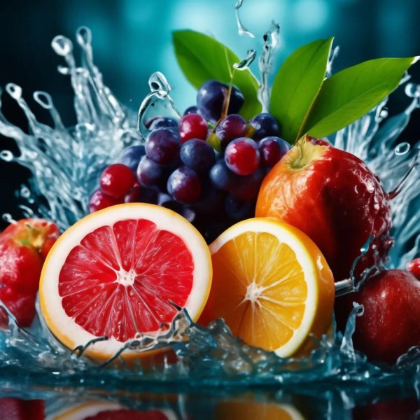 фон фруктов