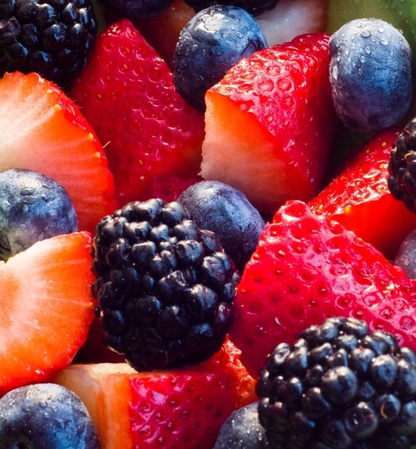 черника голубика малина ежевика клубника