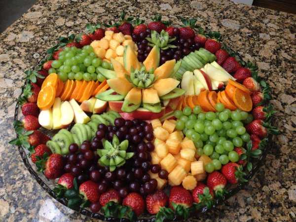 фруктовая тарелка