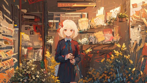 ликорис рекоил аниме