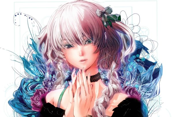 аниме волосы