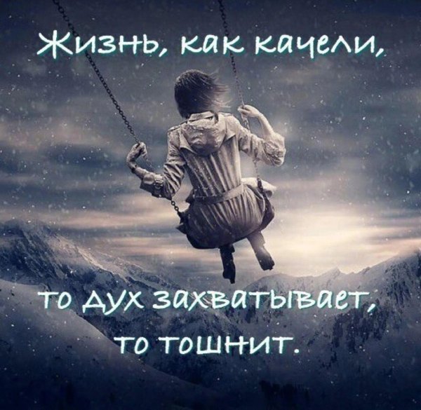 афоризмы про качели