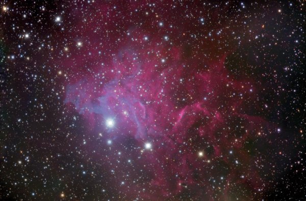 ic 405 туманность