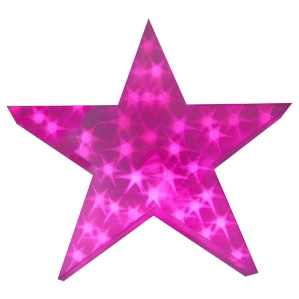 звездочка розовая