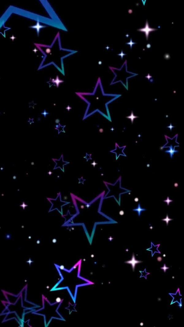 неоновые звездочки