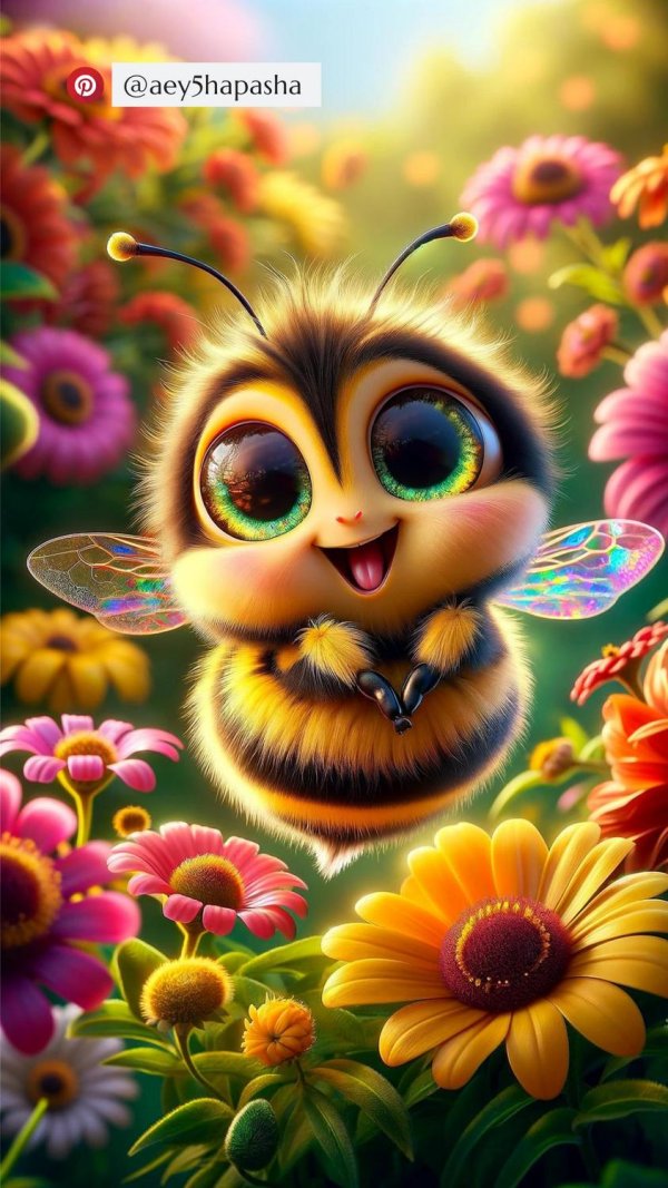 мультяшная пчелка