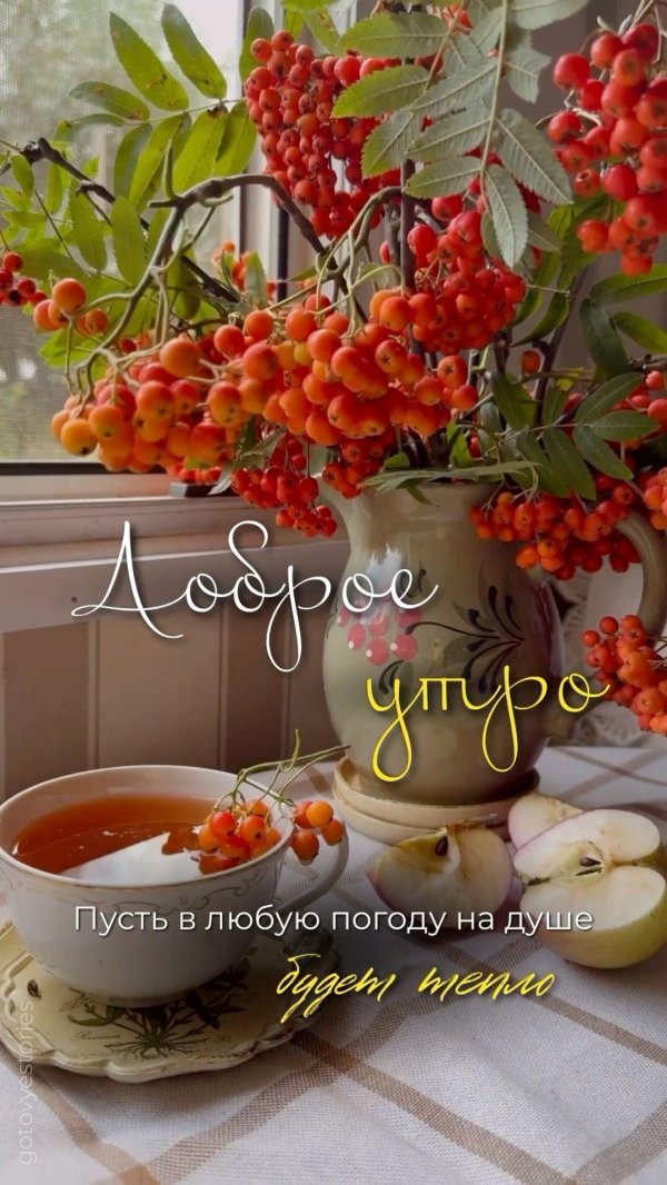 доброго утра осеннего