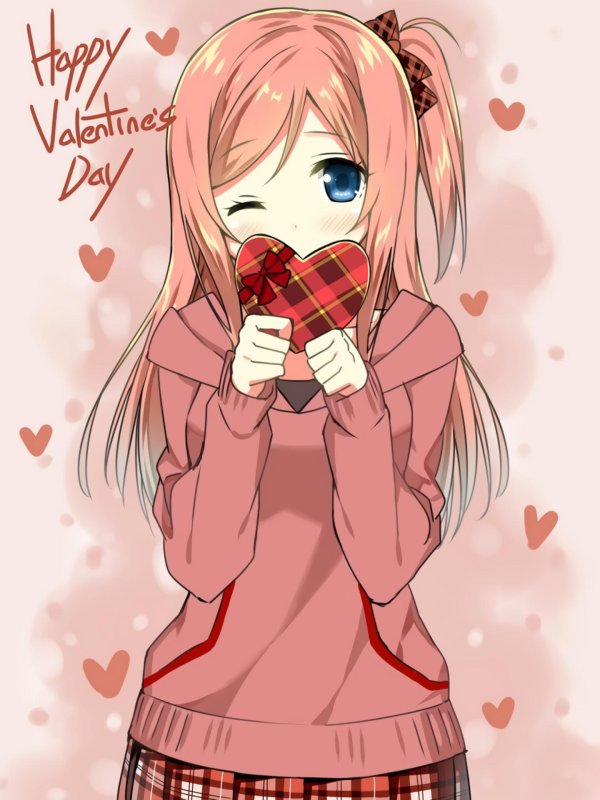 день святого валентина аниме
