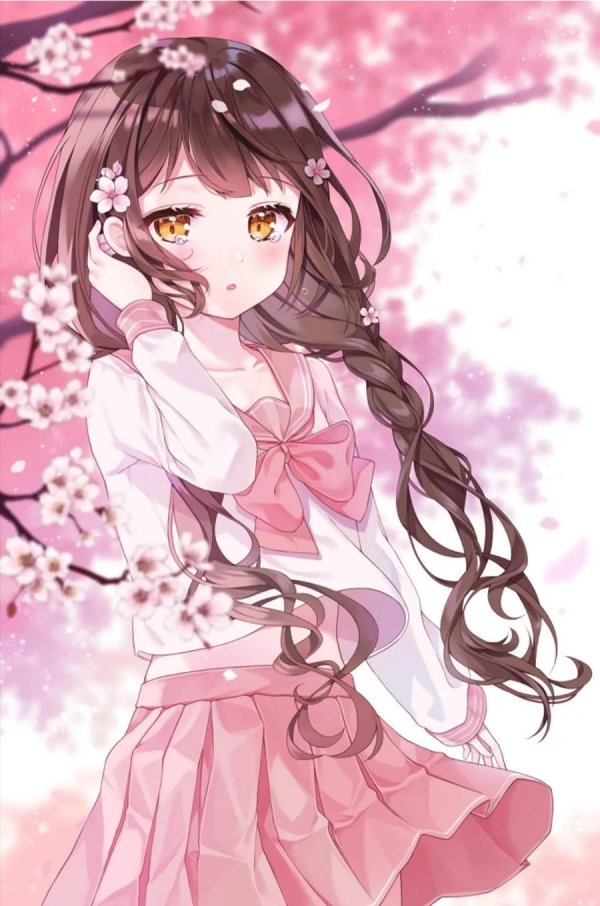 красивые аниме девушки