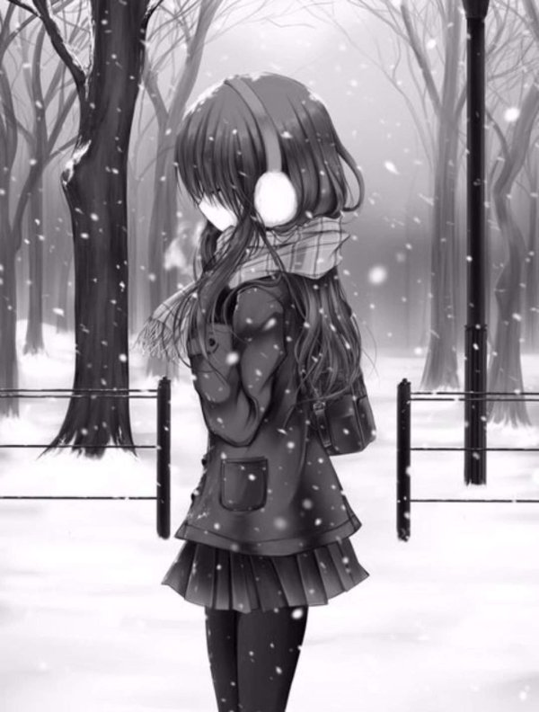 аниме грусть