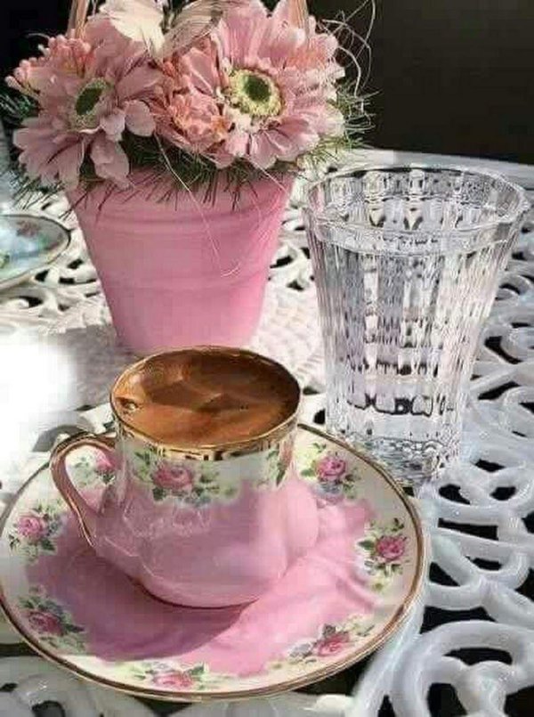 красивая чашка