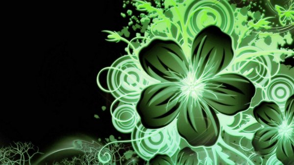 цветок узор