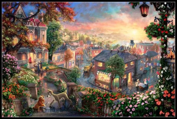 картины томаса кинкейда