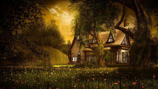 фэнтези домик
