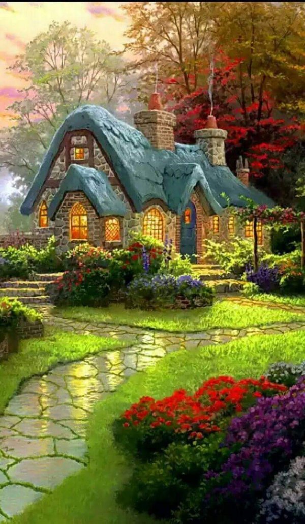 картины томаса кинкейда