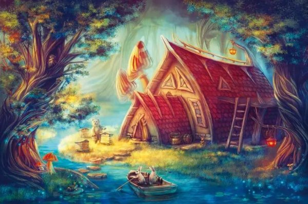 домик сказочный