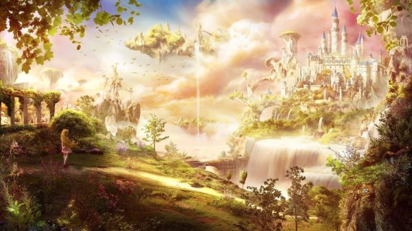 фантастические пейзажи