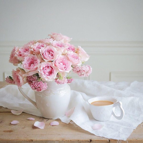 доброе утро цветы нежные