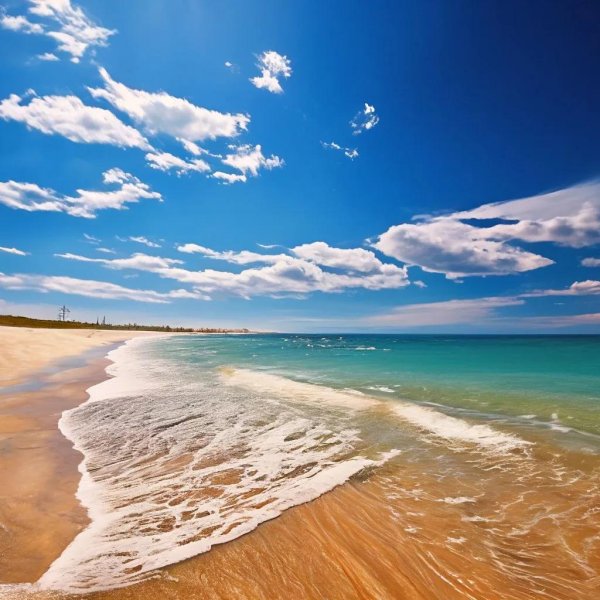 пляж песчаный