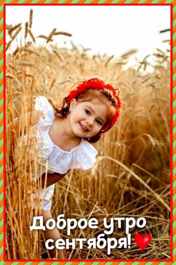 доброго утра сентябрь