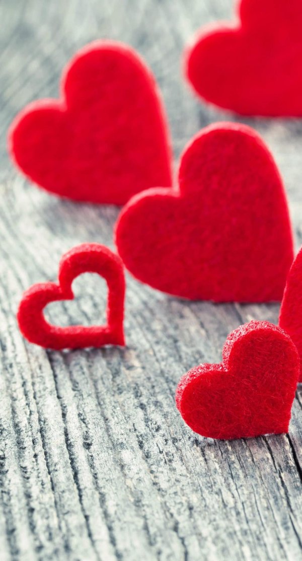 любовь сердечки