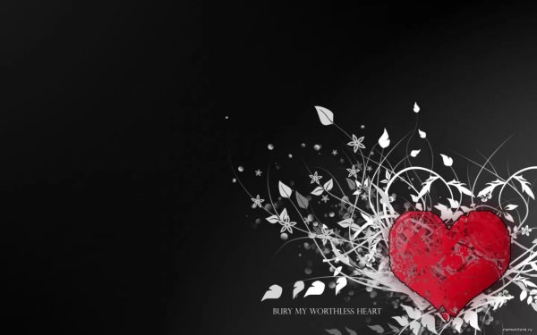 сердечки красивые