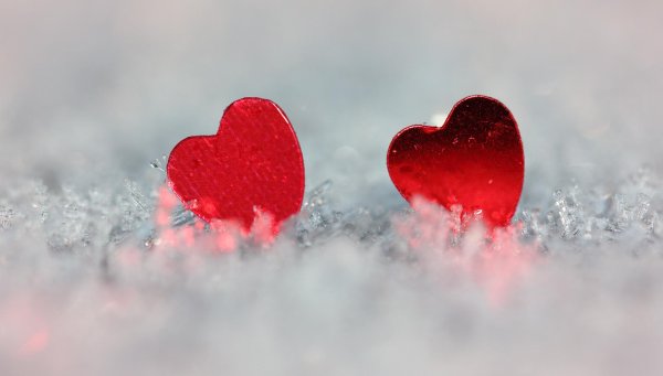 зимнее сердечко