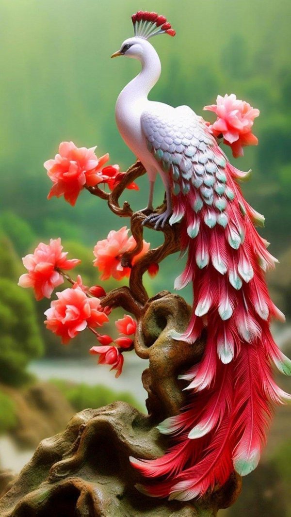 павлин картина