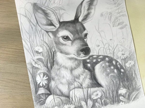 рисунок животного