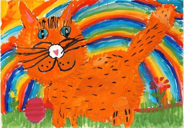 рисование домашние питомцы