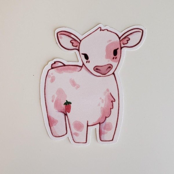 розовая корова