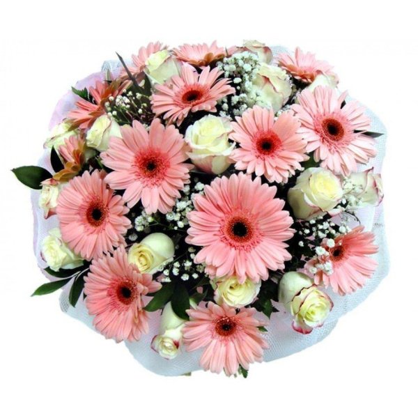 букет гербер