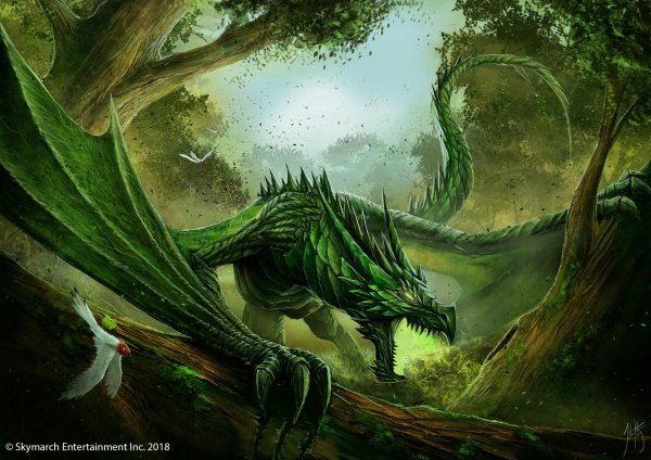 зеленые драконы