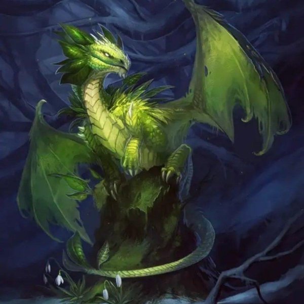 изумрудные драконы