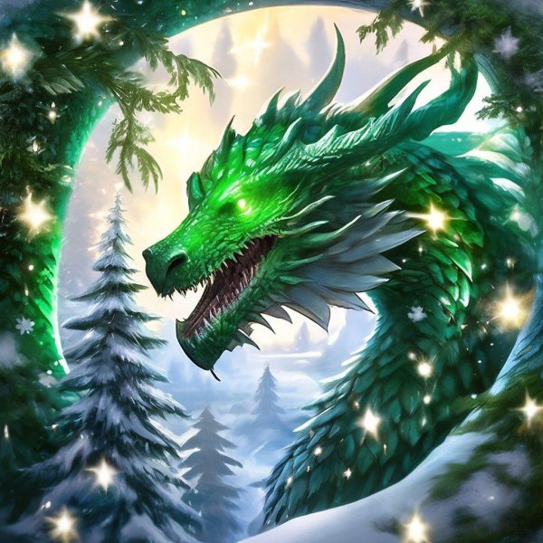 с новым годом дракона