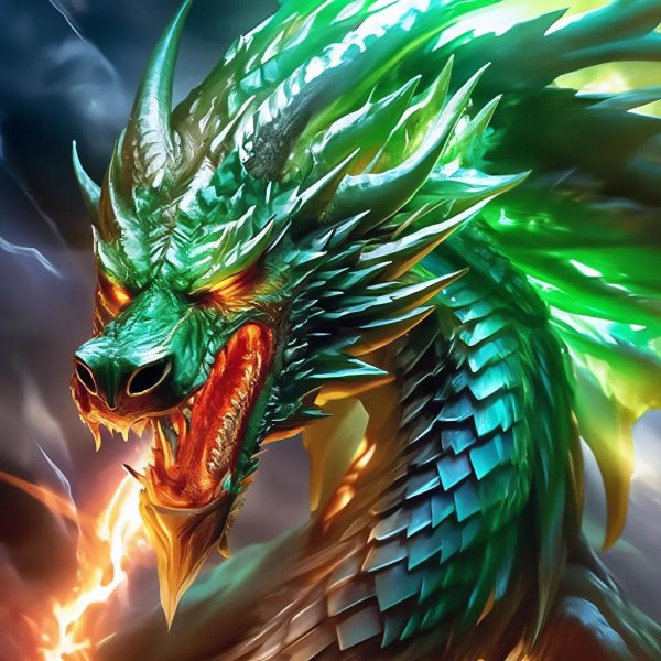 зеленые драконы