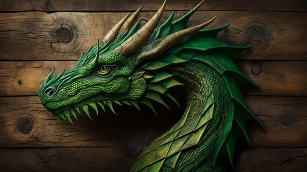 изумрудные драконы