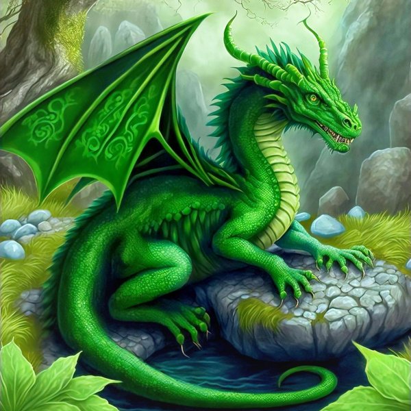 зеленые драконы