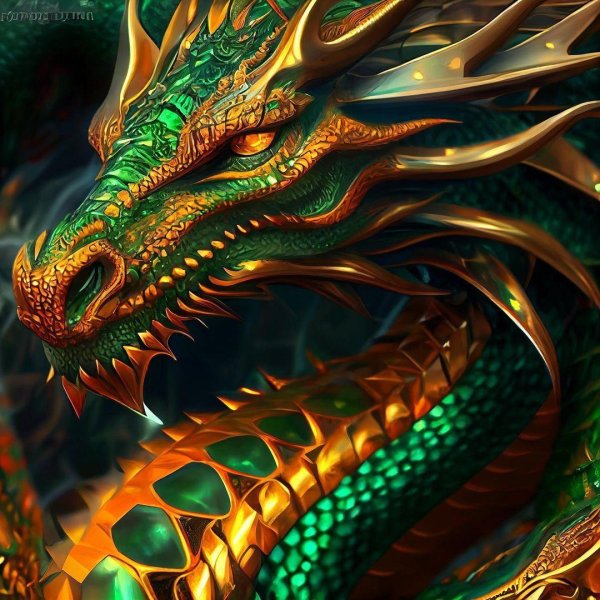 изумрудные драконы