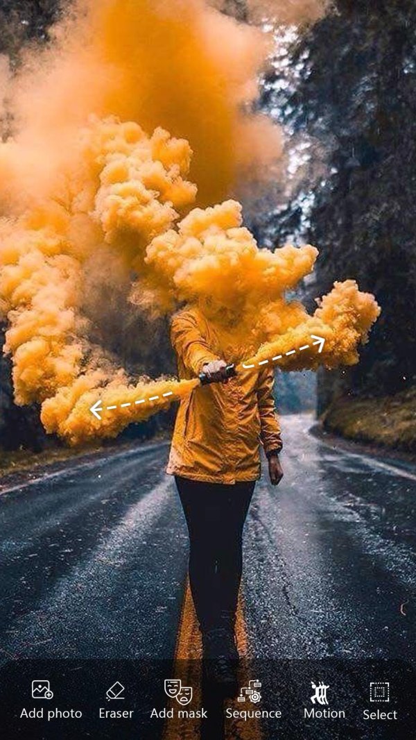 дымовая шашка цветная