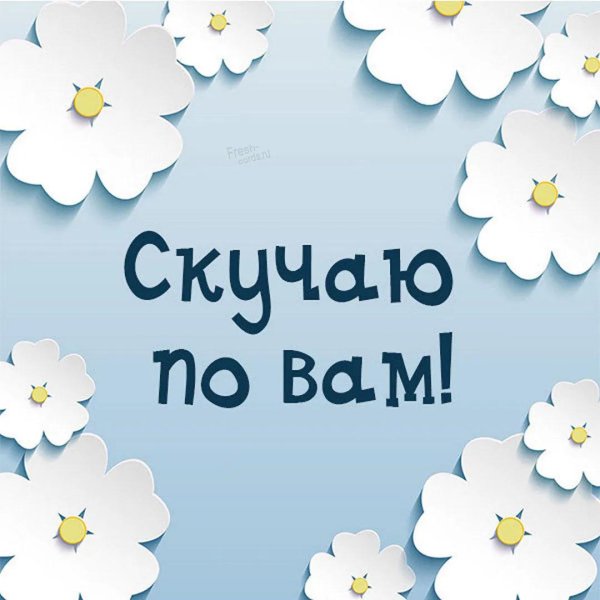 мы скучаем по вам